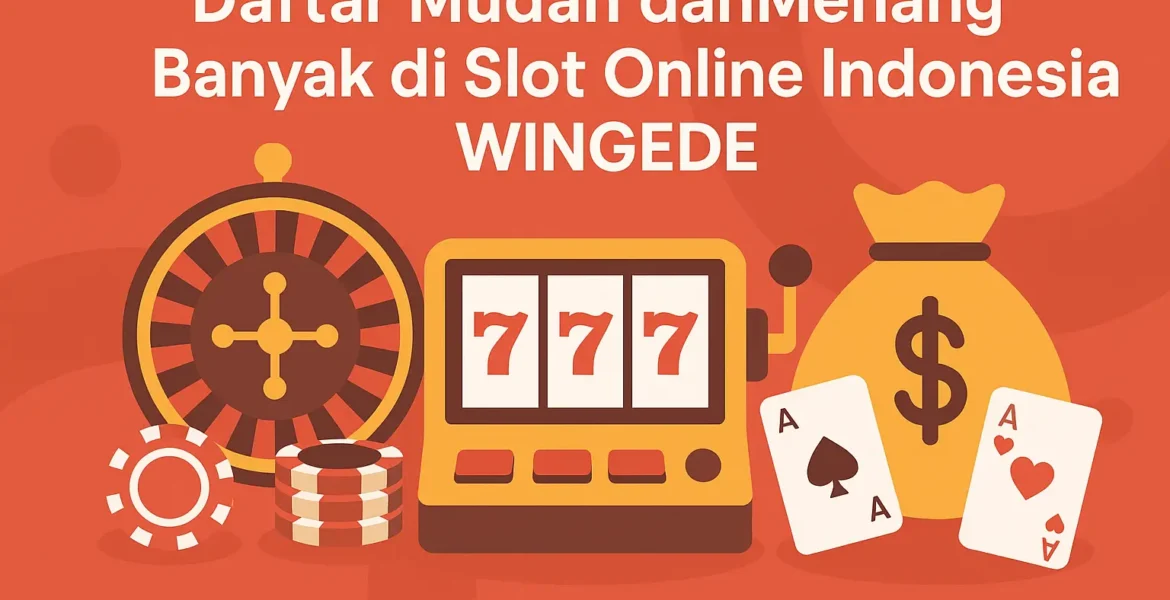 Daftar Mudah dan Menang Banyak di Slot Online Indonesia WINGEDE